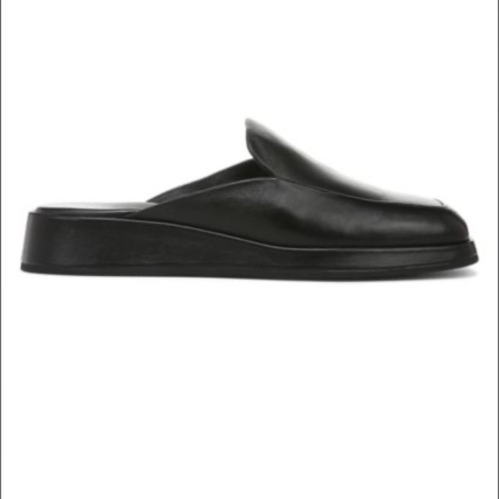 Only wore once! Almost Brand new VINCE Raquel Leather Mules